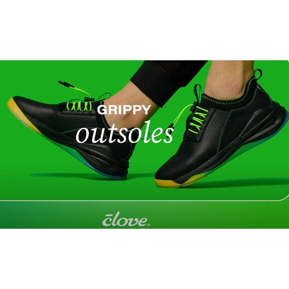 Clove Lunar Fade Black Healthcare Nursing Sneakers Women 7 / EU 37 - Picture 7 of 13